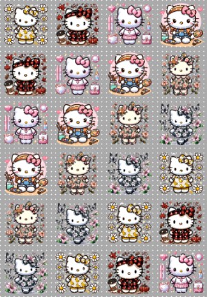 A5 kiss cut- 4956